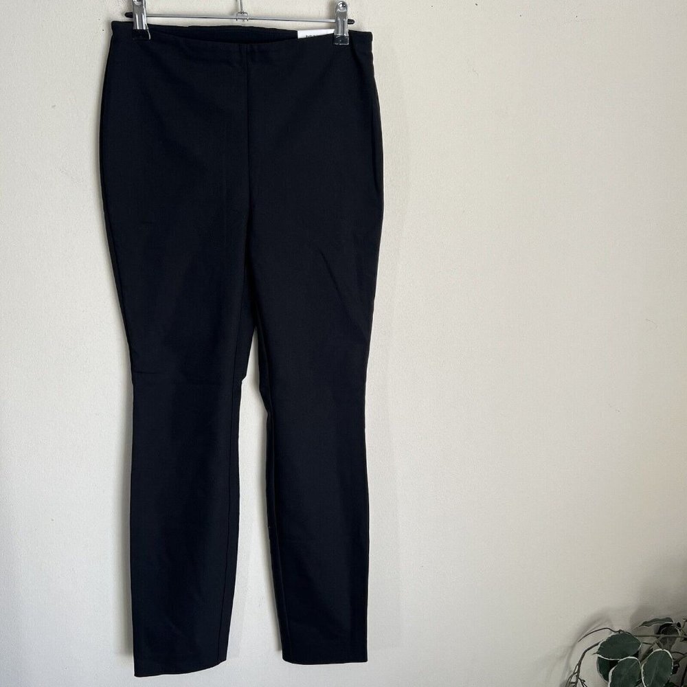 Soma Womens Black Vanishing Slim Leg Pants Size XS Tummy Control Dress Pants New